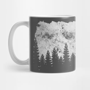 Forest Grunge Graphic Mug